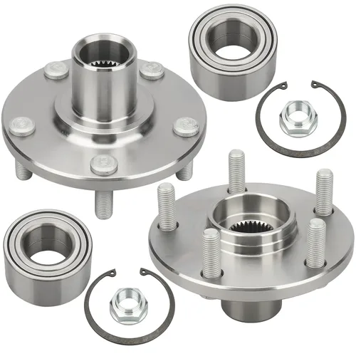 Miniatura 9 de 512333 [2 unidades, 4X4 4WD solamente] Conjunto de cojinete de cubo de rueda trasera para Dodge calibre 2007-2008, para Jeep 2007-2017