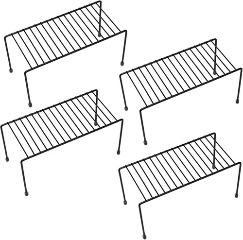 SIBAO Estantes de cocina, mini estante de almacenamiento para organización de gabinete, organizador de almacenamiento para cocina, refrigerador,