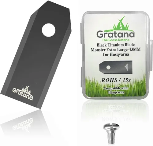 Miniatura 9 de Cuchilla robótica para cortacésped (40, para Luba - doble agujero) para cuchillas de repuesto Mammotion Endurance, cortacésped robótico, compatible