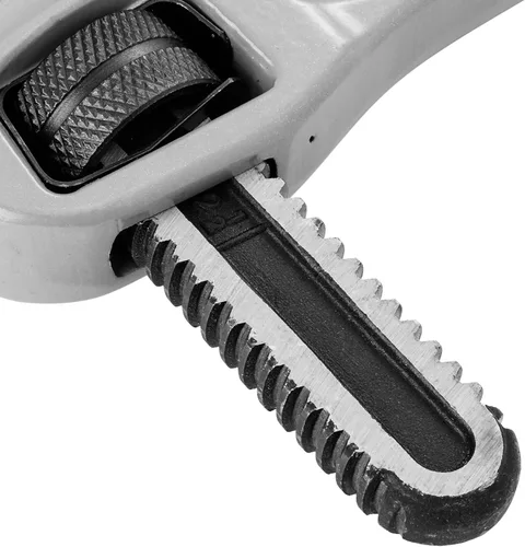 Miniatura 5 de DURATECH Llave de tubo recta ajustable de 18 pulgadas de aluminio de servicio pesado, capacidad de 6,35 cm de mandíbula, llave de fontanería