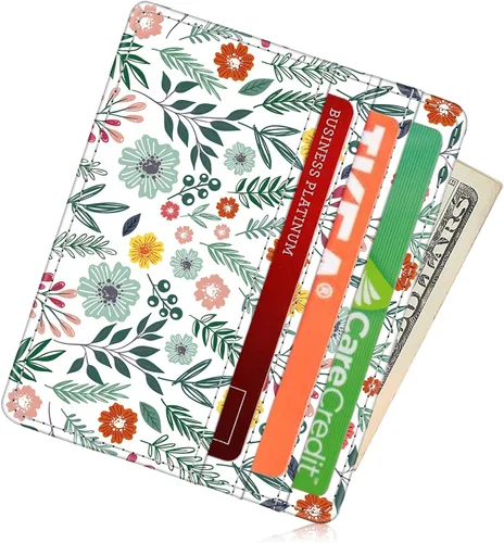 Miniatura 136 de Fintie Billetera delgada y minimalista para bolsillo frontal, con bloqueo RFID, tarjetero y ventana de identificación, para hombre o mujer
