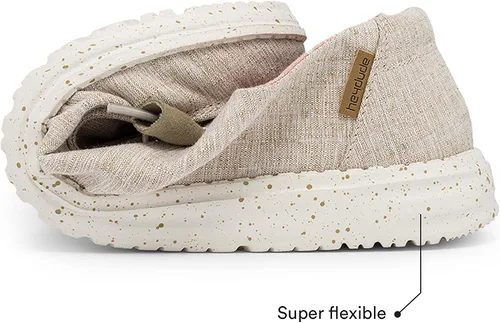 Miniatura 6 de Hey Dude - Mocasines Wendy de tela chambray para mujer