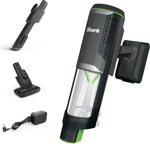 Miniatura 12 de Aspiradora de mano inalámbrica Shark UltraCyclone Pro, potente succión, aspiradora de mano para auto y hogar, herramienta para hendiduras, cepillo