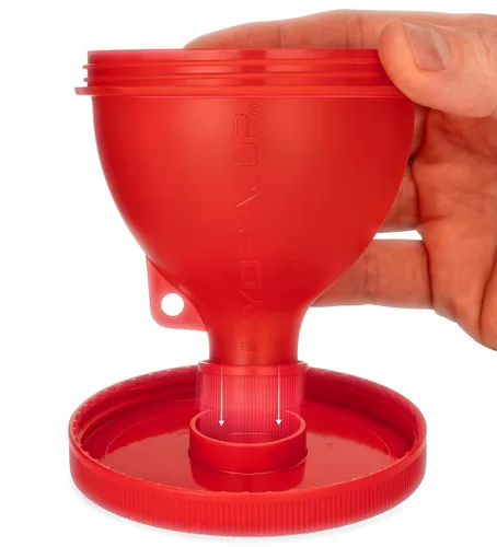 Miniatura 2 de Hydra Cup [6 Pack] Set de Embudos ProStand con Soporte para Llenar Botellas de Agua, Botellas Agitadoras con Polvo de Proteína, Set