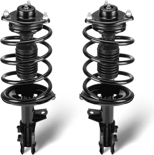 Conjunto completo de puntales delanteros con amortiguador de resorte helicoidal apto para Kia Forte Sedan FWD/Forte Koup FWD 2010-2013, 2012-2013