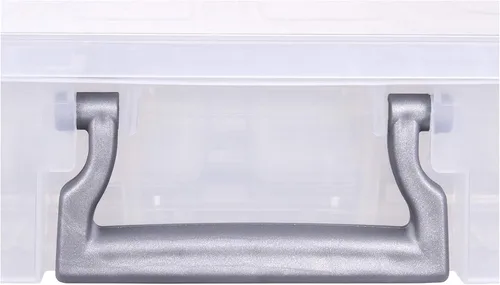 Miniatura 17 de AB Designs 6967ABD Super Satchel con 9 contenedores mezclados en el interior, contenedor apilable para organización de almacenamiento en el hogar