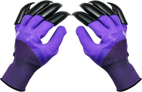 Miniatura 9 de DCCPAA Guantes de Jardín con Garras, Guantes de Jardinería con Garras para Escabar, Plantar, Desmalezar, Sembrar - Impermeables para Hombres