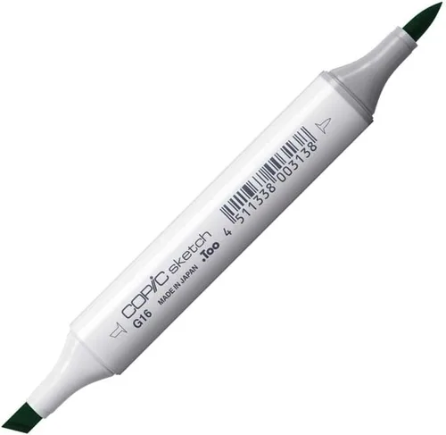 Miniatura 22 de Copic Marker Copic Sketch Markers, Verde Esmeralda G05 Verde Esmeralda