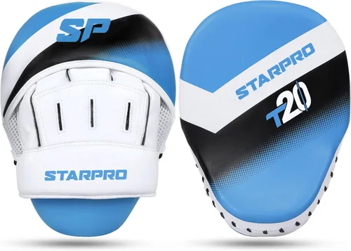 Starpro - Manoplas de boxeo premium - Almohadillas de boxeo, guantes de boxeo, almohadillas de boxeo y guantes de entrenamiento, manoplas de Azul