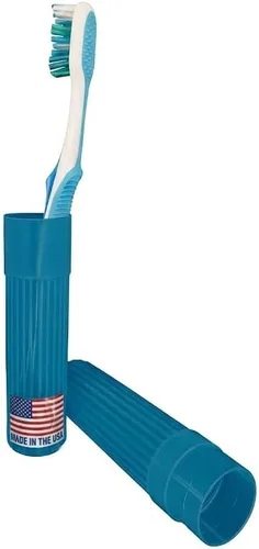 Miniatura 15 de American Comb Soporte para Cepillos de Dientes - Negro, Fabricado en EE.UU., con Orificios de Ventilación, para Fundas de Cepillos de Dientes
