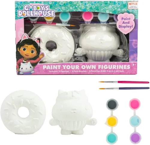 Miniatura 12 de Innovative Designs Disney Frozen DIY Paint Your Own Figurines Arts and Crafts Set for Girls - Elsa & Anna