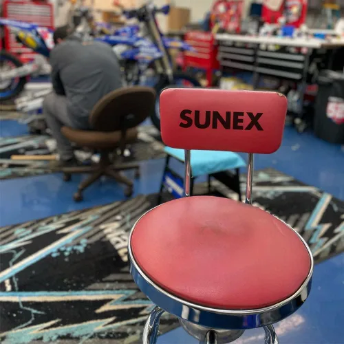 Miniatura 2 de Sunex 8516 taburete hidráulico, cromado