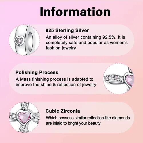 Miniatura 288 de Dije de girasol con diseño de estrella y luna y elefante para pulsera, collar de plata de ley 925, dijes de corazón de amor para mujer, regalo