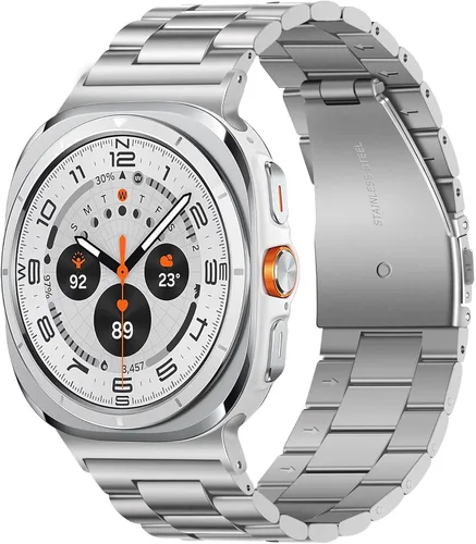 Miniatura 20 de Anlinser - Correas sin huecos compatibles con Samsung Galaxy Watch 7/6/5/4/FE Band 44mm 40mm/Watch 6 Classic Band 47mm 43mm/Watch 5 Pro 45mm/Watch 4
