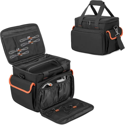 Miniatura 8 de Funda de transporte Trunab compatible con la estación de energía portátil Jackery Explorer 160/240/300, bolsa de almacenamiento con fondo