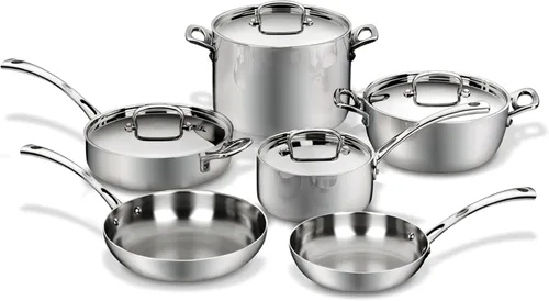 Miniatura 10 de Cuisinart FCT-13 Juego de Utensilios de Cocina de 13 Piezas French Classic Tri-Ply, Plateado