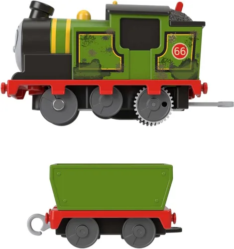 Miniatura 5 de Thomas & Friends Tren de Juguete Motorizado Whiff con Pilas, Motor y Vagón de Carga para Juego de Simulación para Niños en Edad Preescolar a Partir