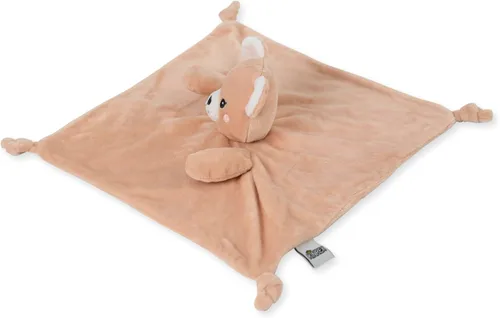 Miniatura 2 de KINREX Manta de seguridad de oso de peluche para bebés, toalla calmante de felpa suave, juguete de edredón unisex para bebé, compañero de sueño