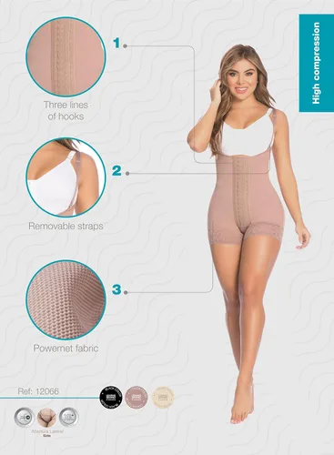 Miniatura 5 de DELIÉ by Fajas Dprada 09066 Fajas Colombianas Faja Posparto Faja Moldeadora de Cuerpo Completo para Mujer