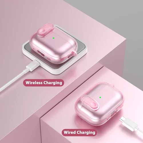 Miniatura 7 de VISOOM Paquete de 2 fundas para Apple Airpods Pro 1 2 fundas para mujer
