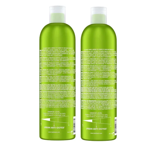 Miniatura 2 de Champú y acondicionador diario reenergizante Urban Antidotes de Bed Head por TIGI 25.36 fl oz, 2