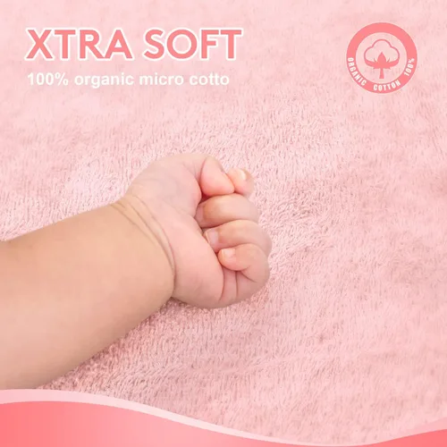 Miniatura 3 de TBEZY Toalla con capucha para niños, 100% algodón, ultra suave, con diseño único de animales, grande para bebés de 3 a 10 años (unicornio)