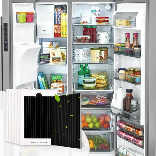 Miniatura 2 de Paquete de 6 filtros de aire para refrigerador, filtro activado por carbón compatible con Frigidaire y Electrolux Pure Air Ultra Reduce los olores