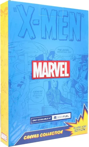 Miniatura 3 de Toynk Lienzo decorativo para pared de Marvel Comic Cover de 9 x 5 pulgadas X-Men #1