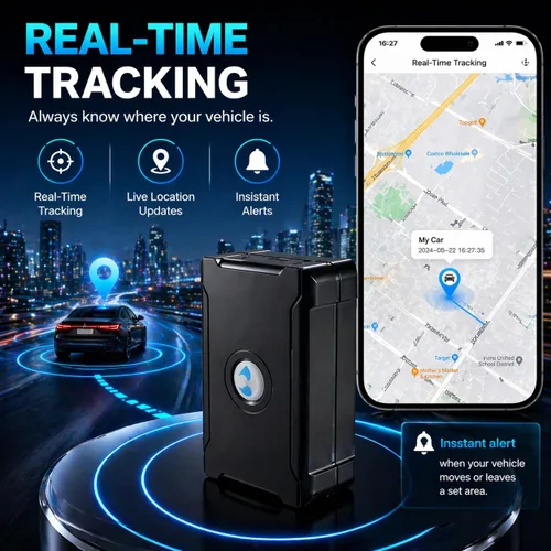 Miniatura 2 de Rastreador GPS para vehículos, coches de larga duración de batería hasta 90 días, imán fuerte, rango ilimitado, geo-cerca, dispositivo