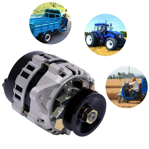 Miniatura 4 de 24V 2000W imán permanente sin escobillas generador síncrono alternador de carga de RPM bajas AC/DC 4500RPM