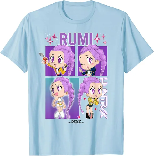 Miniatura 30 de Camiseta con licencia oficial de Kpop Demon Hunters Rumi