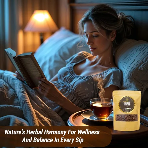 Miniatura 5 de Cure wid Pure Raíz de valeriana orgánica para apoyar el sueño, corte de 4 onzas / 4.02 oz, té de raíz de valeriana tamizado y no irradiado suelto