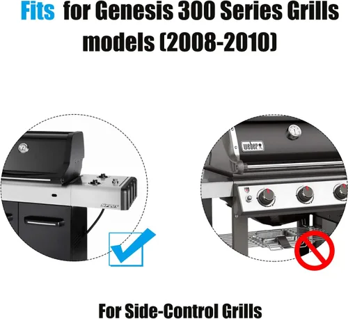 Miniatura 2 de GRISUN Kit de Reemplazo de Encendedor 67847 para Parrillas Weber Genesis Serie 300 con Control Lateral (2008-2010) - E310 E320 EP310 EP320 S310 S320