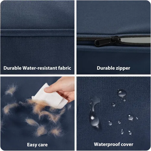 Miniatura 7 de BFPETHOME Camas para Perros de Exterior para Perros Grandes, Cama Impermeable para Perros Medianos, Grandes y Extra Grandes, Cama Ortopédica