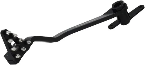 Miniatura 7 de JFG RACING Palanca de pedal de freno trasero plegable para motocicleta, CNC universal para CRF XR RM KX KLX TTR PW SSR Apollo TAO TAO SDG 50cc