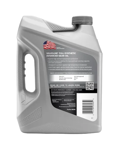 Miniatura 2 de Valvoline SynPower SAE 75W-90 - Aceite para engranajes completamente sintético 1 GA