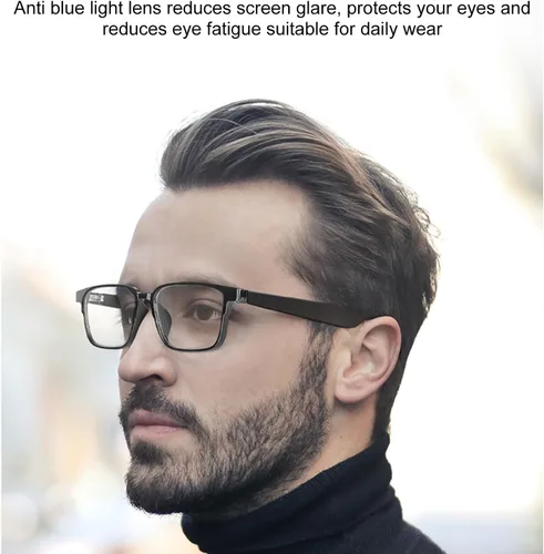Miniatura 4 de Lentes inteligentes, gafas Bluetooth 5.3, lentes de audio inteligentes, micrófono integrado, altavoz IPX4, lentes de sol Bluetooth compatibles