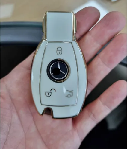 Miniatura 3 de Funda para llave de coche para Mercedes Benz A W176 B W246 C W204 W205 E W212 S Clase W221 AMG GLA X156 CLA W117 GLC X253 GLE W166 X166 SLC R172