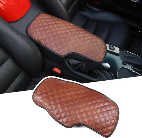 Miniatura 10 de Funda protectora suave para reposabrazos de consola central para Chevrolet Corvette C6 Z06 ZR1 2005 2006 2007 2008 2009 2010 2011 2012 2013, cojín