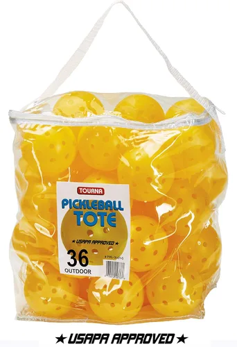 Miniatura 6 de Tourna pelotas de pickleball, para exteriores, 6 unidades, Multi