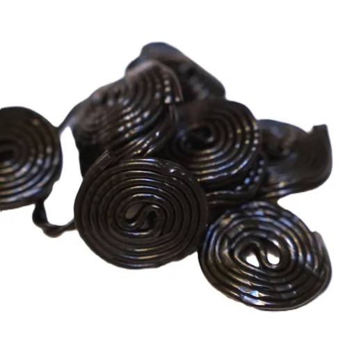 Miniatura 7 de Black Regaliz Wheels Candy Bolsa de 2 lb – Soft Chewy Classic Twists Bulk Retro Snack Treats. Aproximadamente 80 ruedas por bolsa