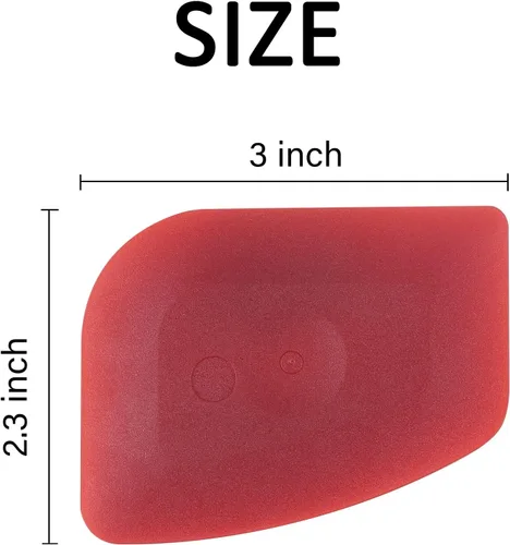 Miniatura 6 de Azureblue Raspador de sartenes Raspador de platos Raspador de alimentos Herramienta de raspado de plástico Raspador de ollas Raspador de cocina