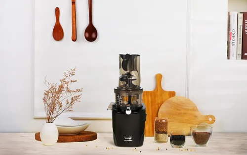 Miniatura 6 de Kuvings Exprimidor lento entero REVO830 Máquina exprimidora de presión fría – Canales de alimentos extra anchos de 3.465 in y 1.890 in – Motor Negro