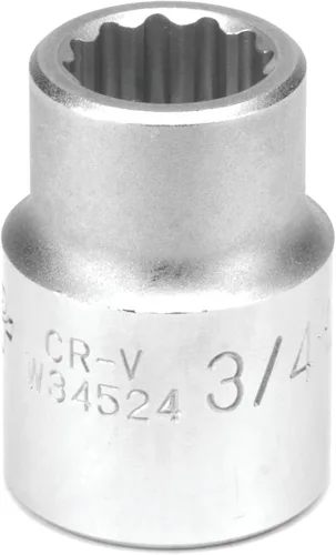 Miniatura 11 de Performance Tool W34855 - Llave de vaso estándar de 12 cantos de 3/4" 55mm