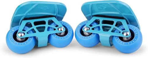 Miniatura 11 de FreeSkates Patines Portátiles de Deriva para Carretera con Plataforma de Aleación de Aluminio Antideslizante, Patineta Dividida con Ruedas de PU
