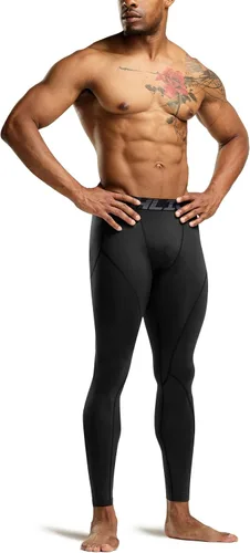 Miniatura 9 de ATHLIO Men's Thermal Compression Pants, Athletic Running Tights & Sports Leggings, Wintergear Base Layer Bottoms
