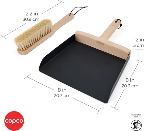 Miniatura 3 de Copco Cepillo de limpieza de manos con sartén, madera de haya