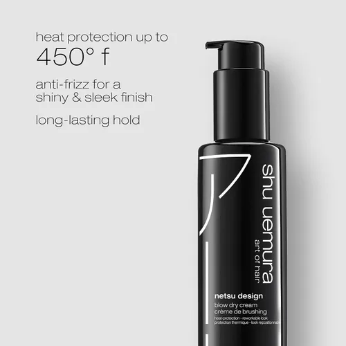 Miniatura 2 de shu uemura art of hair Netsu Design - Crema de secado por soplado, imprimación y protector de calor, añade volumen y suavidad, sujeción media