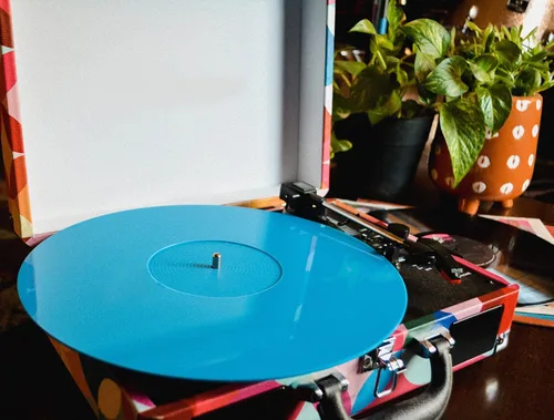 Miniatura 6 de Break Tradition Tapete acrílico para tocadiscos – Accesorios de discos de vinilo para tocadiscos LP – Alfombrilla giratoria premium para reducir