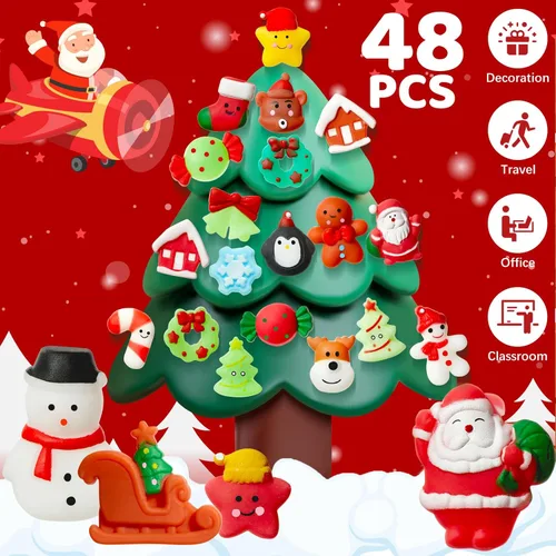 Miniatura 6 de TOANWOD 24 piezas de juguetes esponjosos Mini Mochi para recuerdos de fiesta, juguetes Kawaii para aliviar el estrés, juguetes sensoriales
